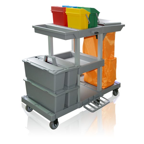 Cleaning cart (with cover) - Image 2
